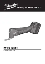 Предварительный просмотр 1 страницы Milwaukee 4933446203 Original Instructions Manual