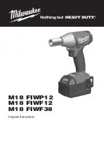 Preview for 1 page of Milwaukee 4933451067 Manual