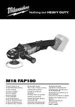 Предварительный просмотр 1 страницы Milwaukee 4933451550 Original Instructions Manual