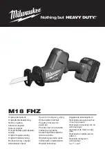 Предварительный просмотр 1 страницы Milwaukee 4933459885 Original Instructions Manual