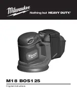 Предварительный просмотр 1 страницы Milwaukee 4933464228 Original Instructions Manual