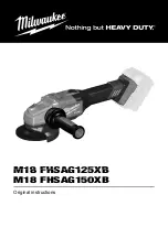 Предварительный просмотр 1 страницы Milwaukee 4933471075 Original Instructions Manual