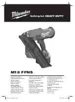 Preview for 1 page of Milwaukee 4933478302 Original Instructions Manual