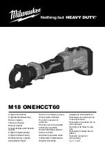 Предварительный просмотр 1 страницы Milwaukee 4933479683 Original Instructions Manual