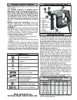 Preview for 3 page of Milwaukee 5263-20 Operator'S Manual