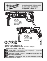 Preview for 1 page of Milwaukee 5264-59 Operator'S Manual