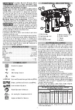 Preview for 3 page of Milwaukee 5268-21 Operator'S Manual