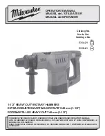 Milwaukee 5314-21 Operator'S Manual preview