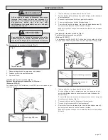 Предварительный просмотр 13 страницы Milwaukee 5314-21 Operator'S Manual