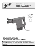 Предварительный просмотр 1 страницы Milwaukee 5327-21 Operator'S Manual