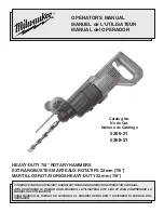 Milwaukee 5366-21 Operator'S Manual preview