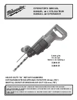 Предварительный просмотр 1 страницы Milwaukee 5366-21 Operator'S Manual