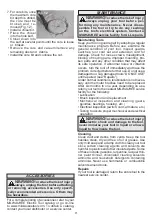 Preview for 8 page of Milwaukee 5426-21 Operator'S Manual