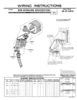 Milwaukee 58-01-0010 Wiring Instructions предпросмотр