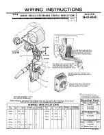 Milwaukee 58-01-0560 Wiring Instructions preview