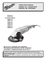 Milwaukee 6080-20 Operator'S Manual предпросмотр