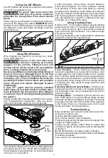 Preview for 8 page of Milwaukee 6141-30 Operator'S Manual