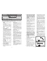 Preview for 10 page of Milwaukee 6215 Operator'S Manual
