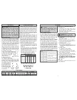 Preview for 3 page of Milwaukee 6242-6 Operator'S Manual