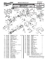 Preview for 1 page of Milwaukee 6266-22 Service Instructions