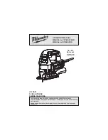 Предварительный просмотр 1 страницы Milwaukee 6278-20 Operator'S Manual