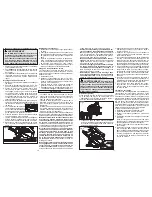 Предварительный просмотр 10 страницы Milwaukee 6370-20 Operator'S Manual