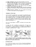 Preview for 3 page of Milwaukee 6505 Sawzall Care & Operation