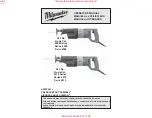 Milwaukee 6509 Series Operator'S Manual предпросмотр