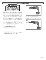 Preview for 19 page of Milwaukee 6514 Series Operator'S Manual