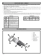 Preview for 4 page of Milwaukee 6519 series Operator'S Manuar