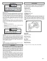 Preview for 9 page of Milwaukee 6519 series Operator'S Manuar