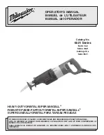 Milwaukee 6521 Series Operator'S Manual preview