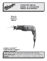 Milwaukee 6524-21 Operator'S Manual preview