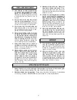 Preview for 3 page of Milwaukee 6560 Series Operator'S Manual