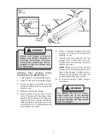 Предварительный просмотр 7 страницы Milwaukee 6560 Series Operator'S Manual