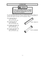 Предварительный просмотр 13 страницы Milwaukee 6560 Series Operator'S Manual