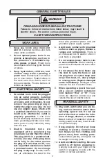 Preview for 2 page of Milwaukee 6581-20 Operator'S Manual