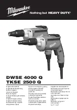 Milwaukee 674350 Original Instructions Manual предпросмотр