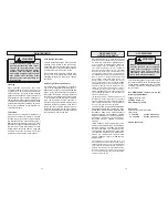 Preview for 8 page of Milwaukee 7120-21 Operator'S Manual