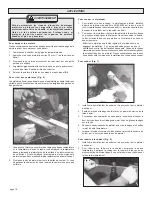 Preview for 18 page of Milwaukee 8975 Operator'S Manual