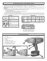 Предварительный просмотр 3 страницы Milwaukee 9078-20 Operator'S Manual