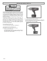 Preview for 4 page of Milwaukee 9078-20 Operator'S Manual