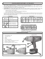 Предварительный просмотр 9 страницы Milwaukee 9078-20 Operator'S Manual