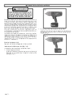 Preview for 10 page of Milwaukee 9078-20 Operator'S Manual