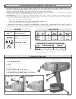 Предварительный просмотр 15 страницы Milwaukee 9078-20 Operator'S Manual