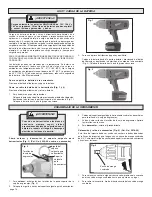 Предварительный просмотр 16 страницы Milwaukee 9078-20 Operator'S Manual