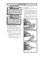 Preview for 6 page of Milwaukee 9081-20 Operator'S Manual