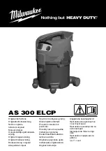 Milwaukee AS 300 ELCP Original Instructions Manual preview