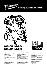 Milwaukee AS-42 MAC Original Instructions Manual preview