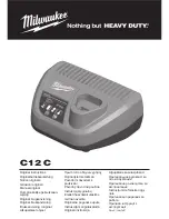 Milwaukee C 12 C Original Instructions Manual preview